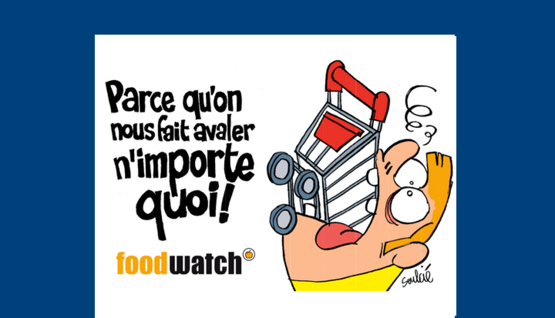 Alimentation : un système alimentaire à la dérive