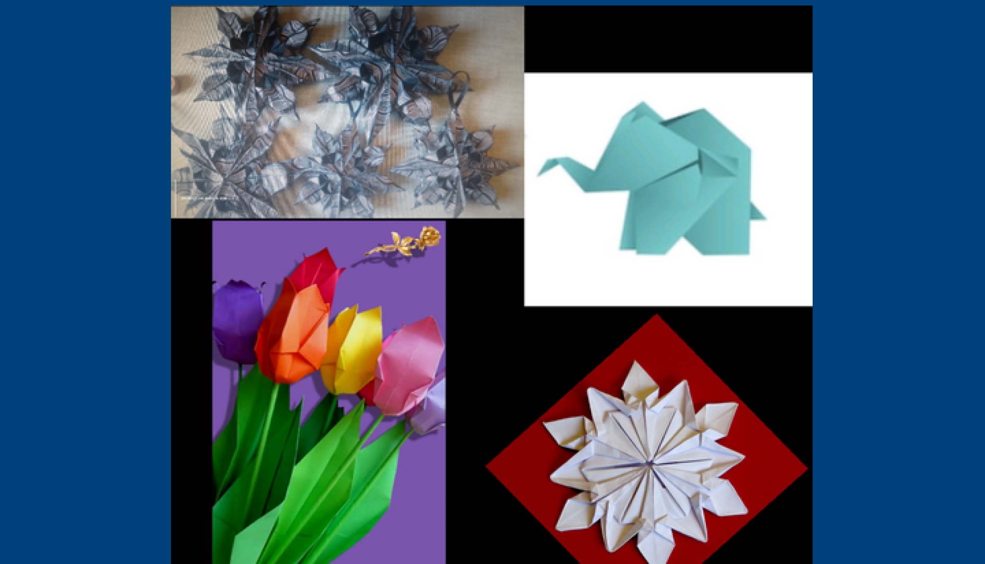 Atelier d'Origami - Niveau supérieur