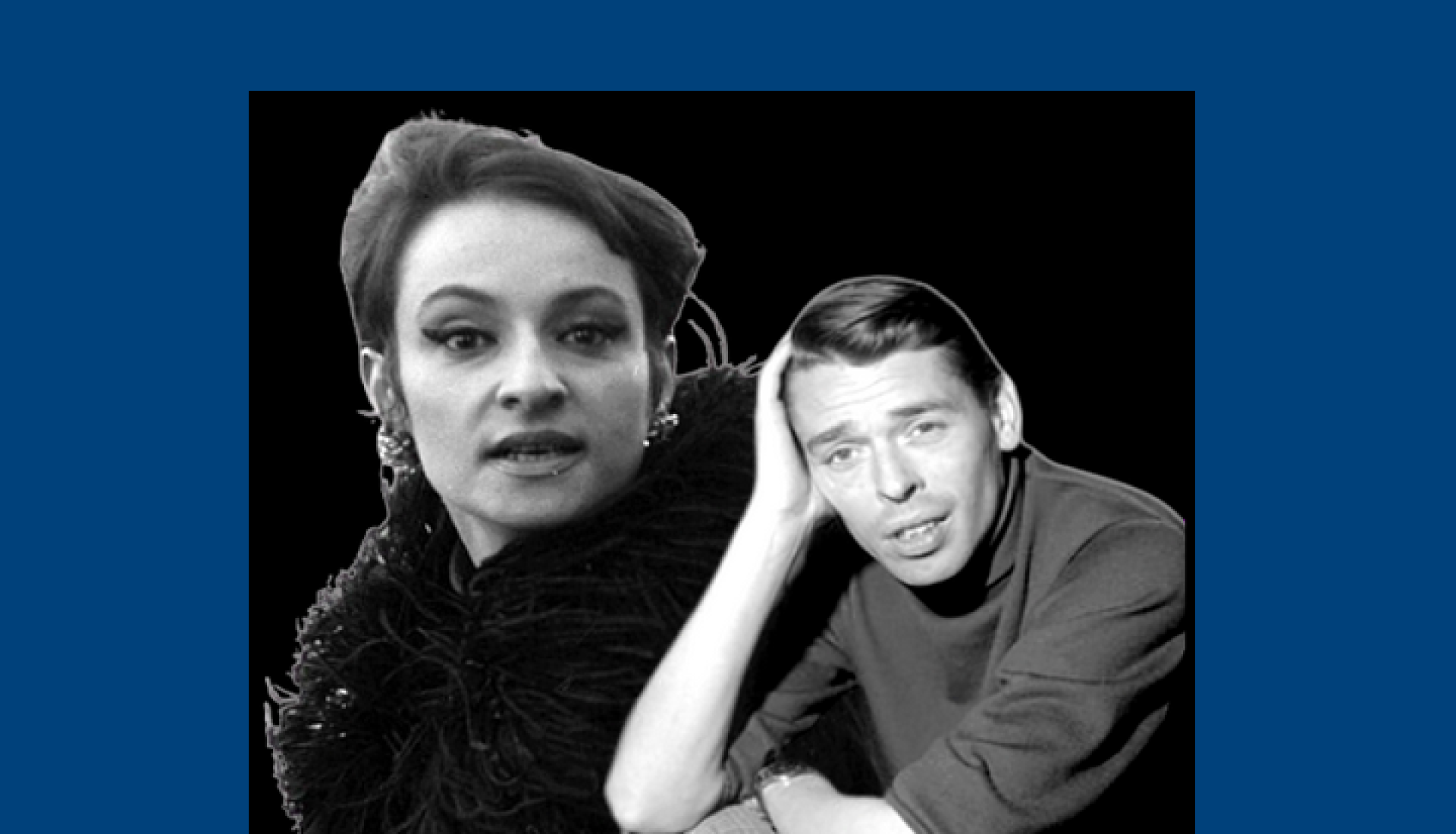 Jacques Brel et Barbara, fragiles héros de l'amour